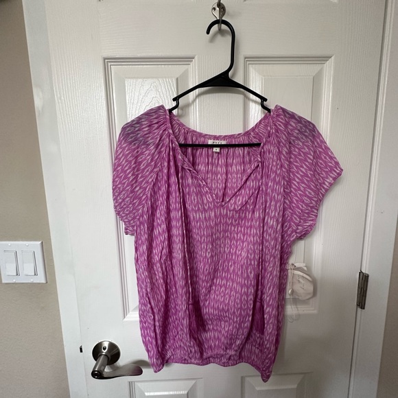 SOFT JOIS SIZE SMALL PINK & white shirt NEW w/ TAGS - Picture 6 of 8